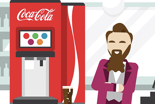 coca-cola fountain business